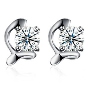 *SALACIA* 925 Sterling Silver Stud Earrings